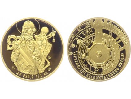 21468 21468 medaile 2010 staromestsky orloj