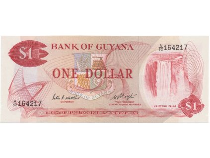 21789 21789 guyana 1 dollar 1983 p 21e