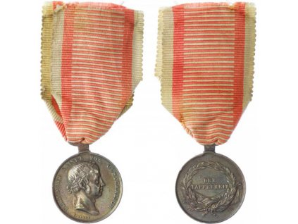 Medaile za statečnost, stříbrná medaile, II. třída