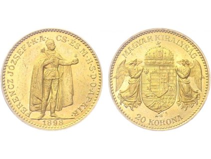 23244 23244 20 koruna 1898 kb