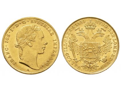 Dukát 1854 A, Vídeň