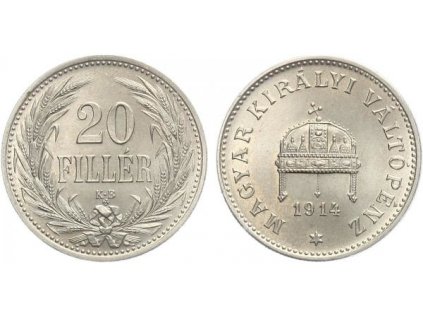 20 Fillér 1894 KB