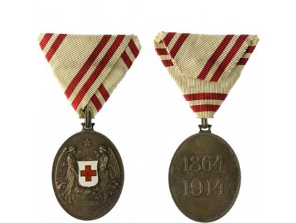 Čestné vyznamenání Za zásluhy o Červený kříž, stříbrná medaile