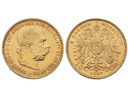 25101 25101 10 koruna 1897