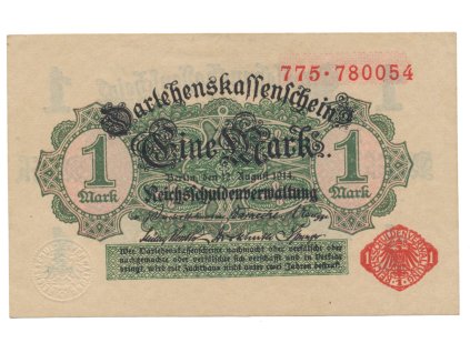 25548 25548 nemecko 1 mark 1914 1 vydani ro 51b