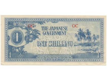 25707 oceanie 1 shilling 1942 p 2