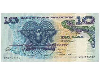 25737 25737 papua nova guinea 10 kina 1985 p 7