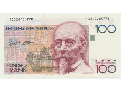 26007 26007 belgie 100 francs 1982 p 142