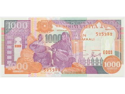 26061 26061 26061 somalsko 1000 shilin 1996 p 37b