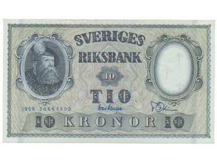 26103 26103 svedsko 10 kronor 1959 p 43g
