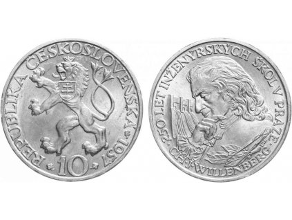 2616 2616 2616 10 kcs 1957 inzenyrske skoly v praze