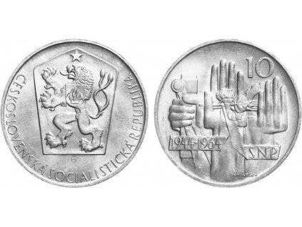 2637 2637 10 kcs 1964 20 vyroci snp
