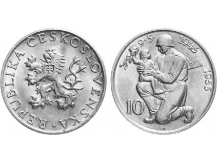 2646 10 kcs 1955 10 vyroci osvobozeni ceskoslovenska