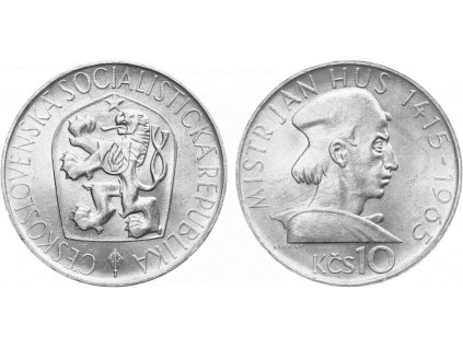 2661 10 kcs 1965 mistr jan hus