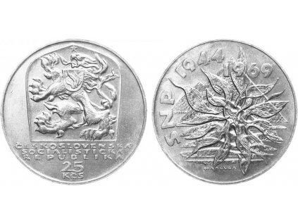 2667 2667 25 kcs 1969 25 vyroci snp