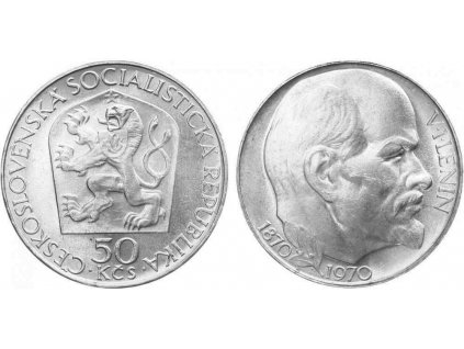 50 Kčs 1970 - V. I. Lenin
