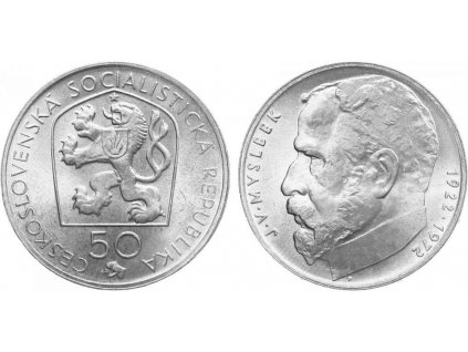 50 Kčs 1972 - Josef Václav Myslbek