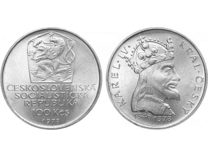 2733 100 koruna 1978 karel iv