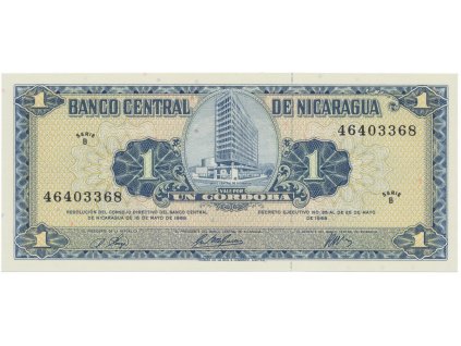 27357 27357 nikaragua 1 cordoba 1968 p 115a