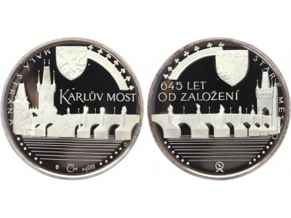 27411 dostal jiri 645 let od polozeni zakladniho kamene karlova mostu