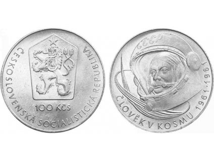 100 Kčs 1981 - Člověk v kosmu