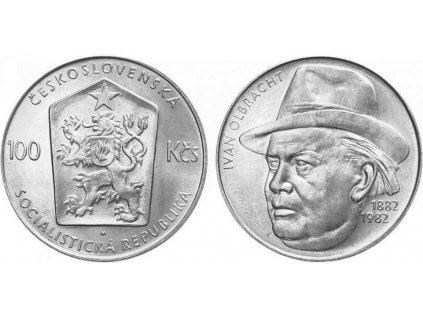 100 Kčs 1982 - Ivan Olbracht