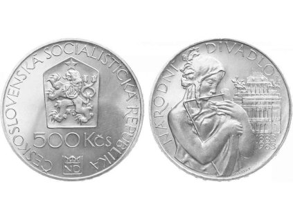 2781 500 kcs 1983 narodni divadlo v praze