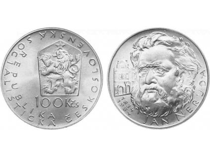 2787 2787 100 kcs 1984 jan neruda