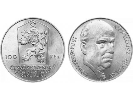100 Kčs 1984 - Antonín Zápotocký