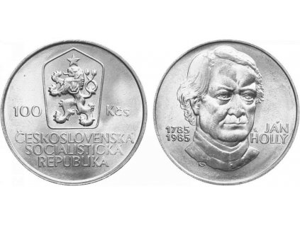 100 Kčs 1985 - Ján Hollý