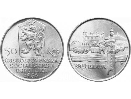 2814 2814 2814 50 kcs 1986 bratislava