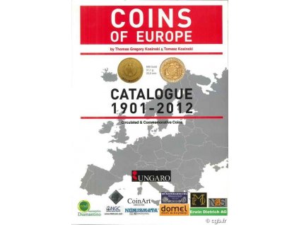 Coins of Europe - 1901 - 2012