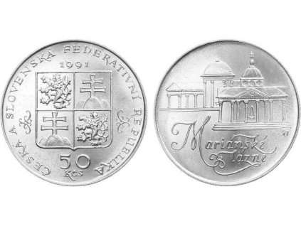 50 Kčs 1991 - Mariánské Lázně