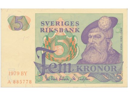 28896 28896 svedsko 5 kronor 1979 p 51d
