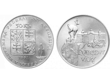 2889 2889 50 kcs 1991 karlovy vary