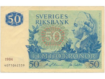 28986 28986 svedsko 50 kronor 1984 p 53d