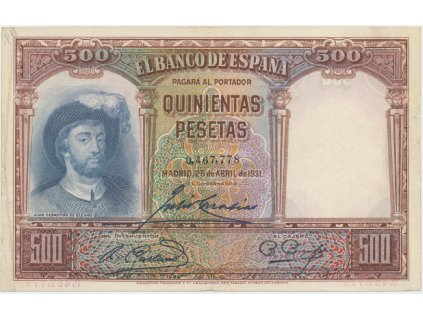 29064 29064 29064 spanelsko 500 pesetas 1931 p 84