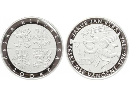 2934 2934 200 kc 1996 jakub jan ryba proof