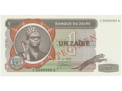 29421 zaire 1 zaire 1972 anulat specimen p 18s