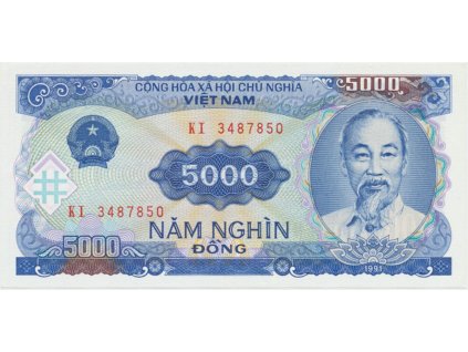 29496 29496 vietnam 5000 dong 1988 p 108a
