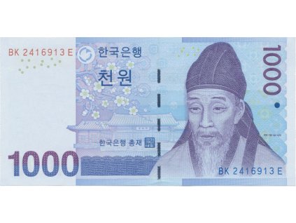 29574 29574 jizni korea 1000 won 2007 p 54a