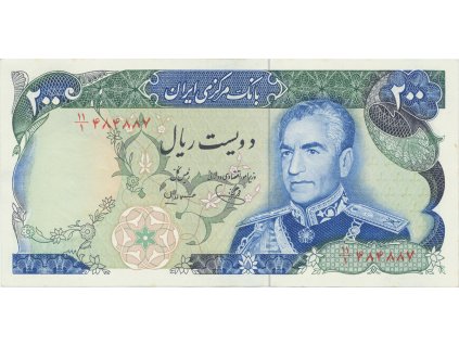 Írán, 200 Rials (1974~1979), P.103d