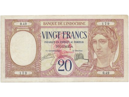 29622 29622 29622 nove hebridy 20 francs 1941 p 6