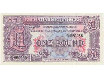 29682 29682 velka britanie 1 pound 1948 baf vojenske vydani p m22a