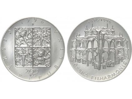 200 Kč 1996 - Česká filharmonie