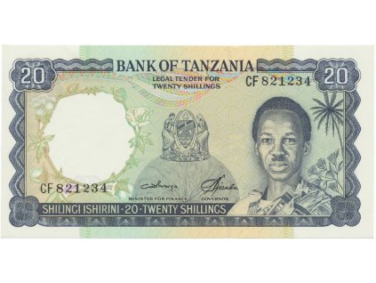 29997 29997 tanzanie 20 shillings 1966 p 3c