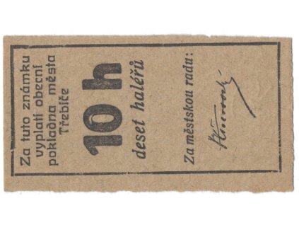 Třebíč - město, 10 hal b.d., HH.223.5.1a