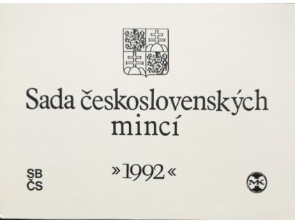30402 30402 rocnikova sada minci 1992