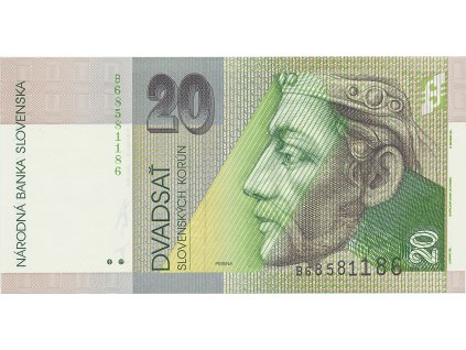 30513 30513 30513 20 koruna 1 6 1995 serie b hej sk13a1