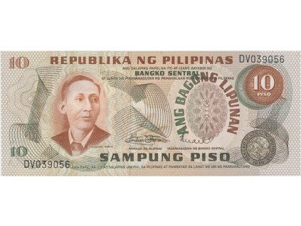 31299 31299 filipiny 10 piso 1970 p 154a